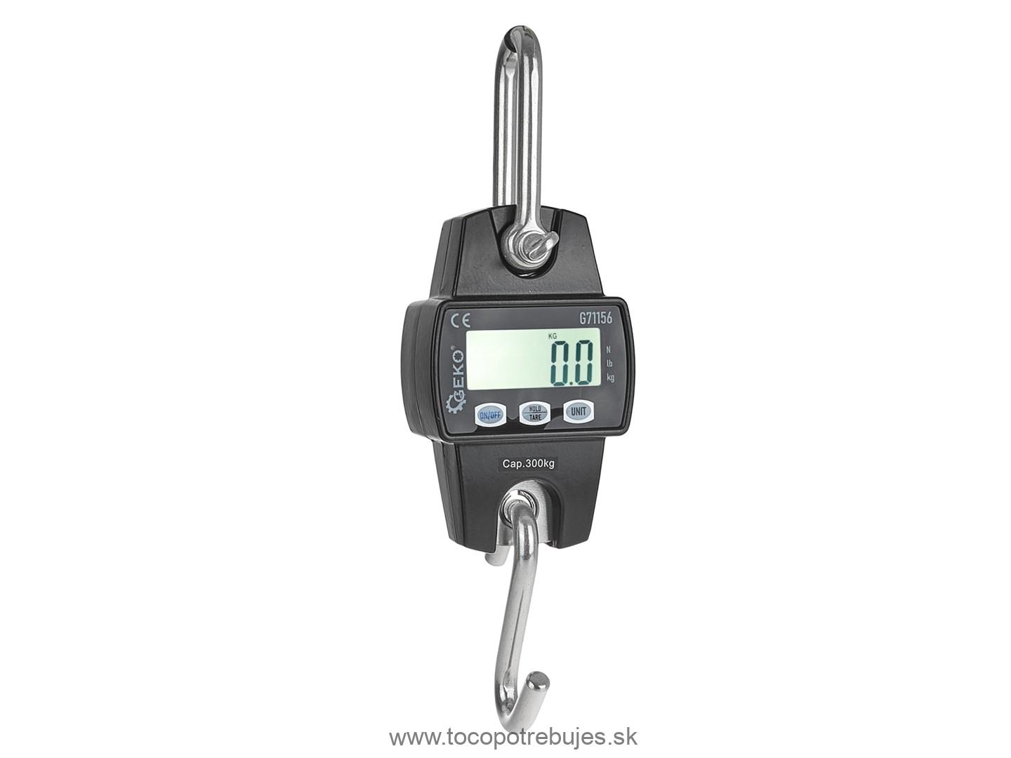Závesná elektronická váha 300kg - GEKO G71156