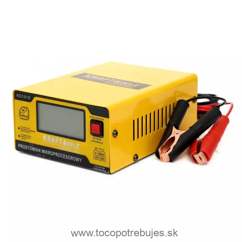 Nabíjačka mikroprocesorová 12/24V - Kraft&Dele KD1918