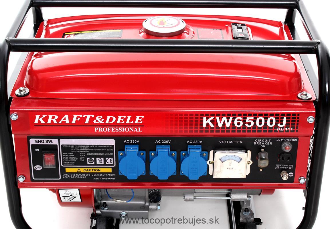 Elektrocentrála Kraft&Dele 2500W 12/230V KD111