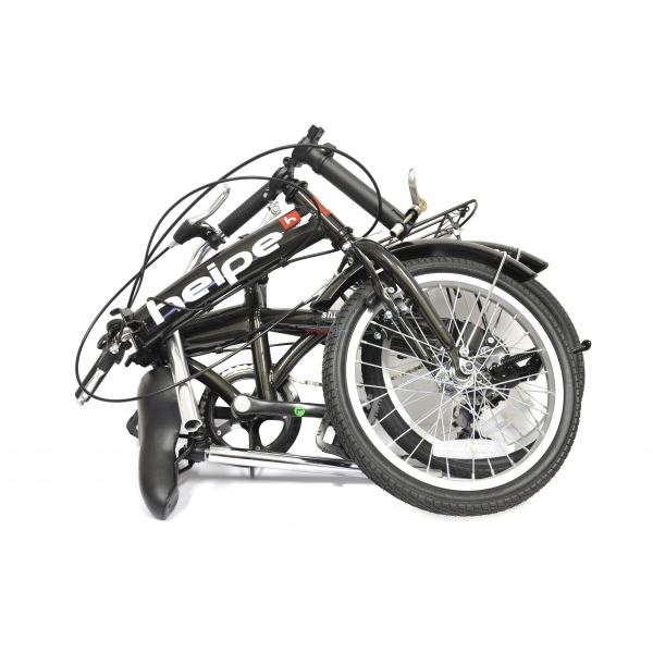 Skladací bicykel HEIPE B2R 16" čierne