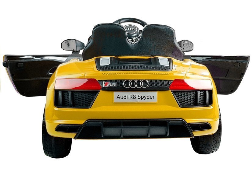 LeanToys Elektrické autíčko Audi R8, 2x45W motor, žlté