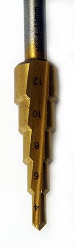 Postupný stupňovitý vrták 4-12mm - MAR-POL M22325