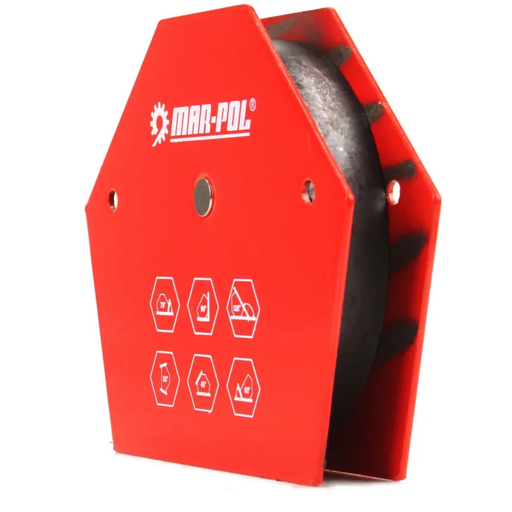 Zvárací magnetický uholník 6 hran, 25 kg - MAR-POL M79413
