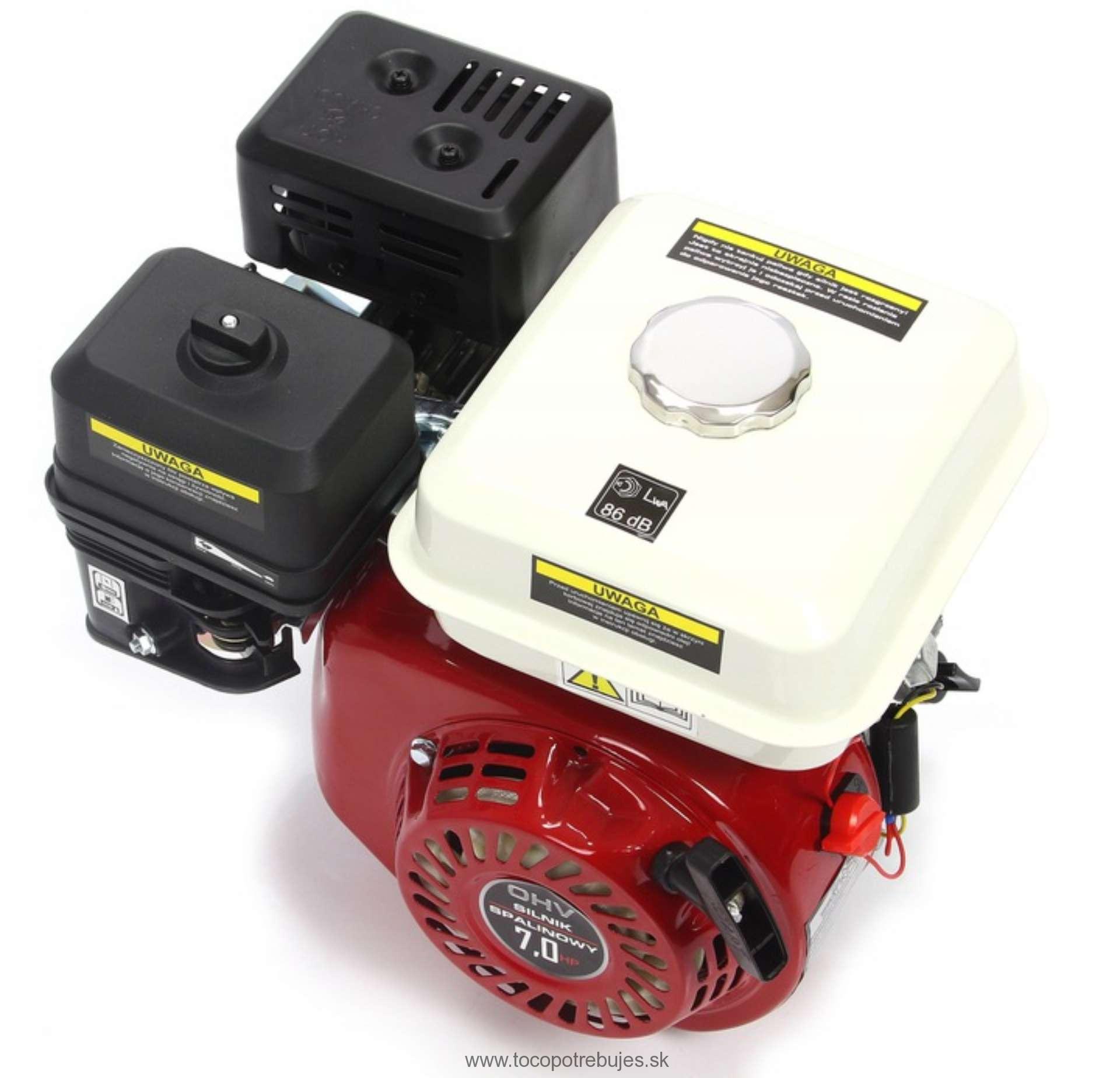 Benzínový motor 7 HP 20 mm - MAR-POL M79893