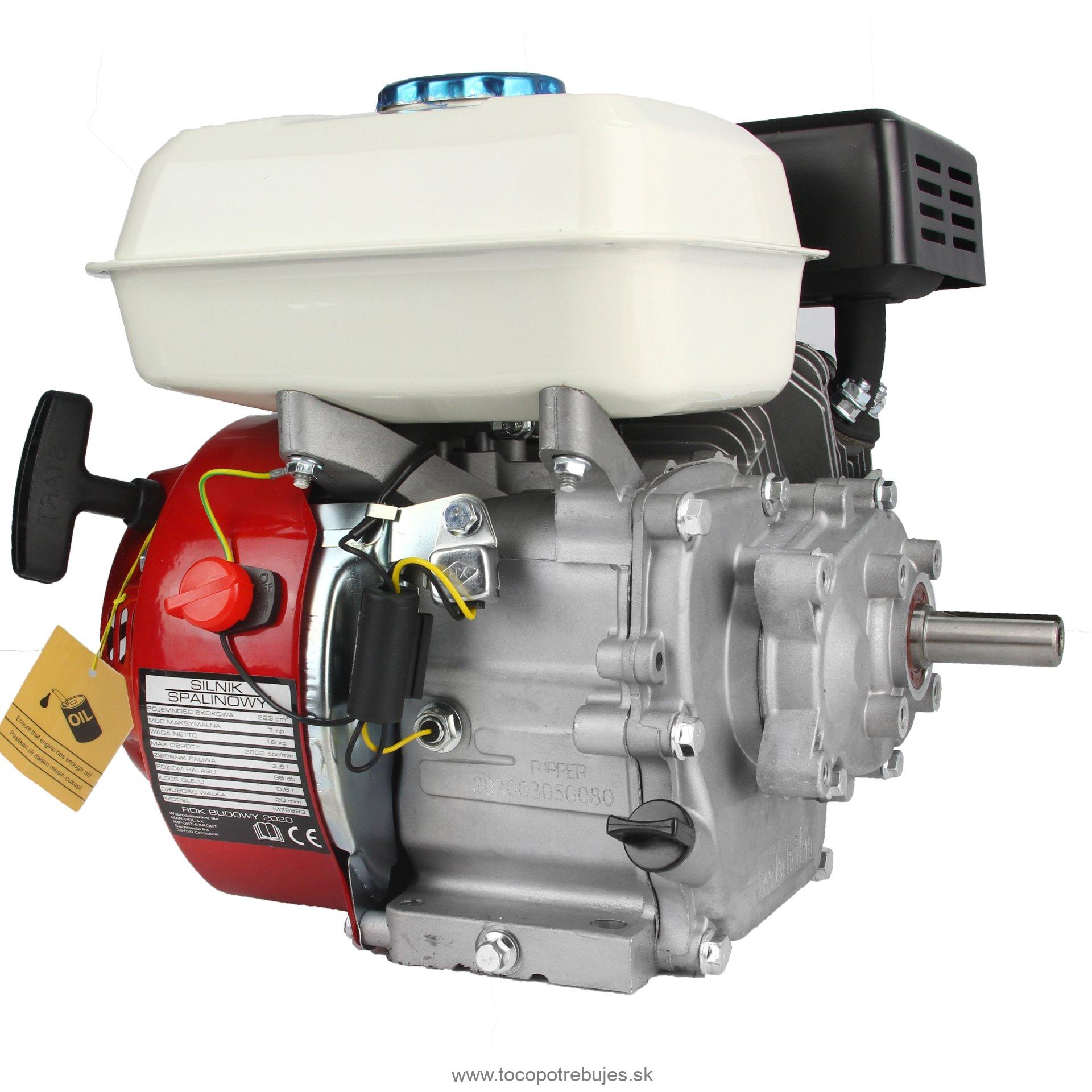 Benzínový motor 7 HP 1/2R - MAR-POL M79894