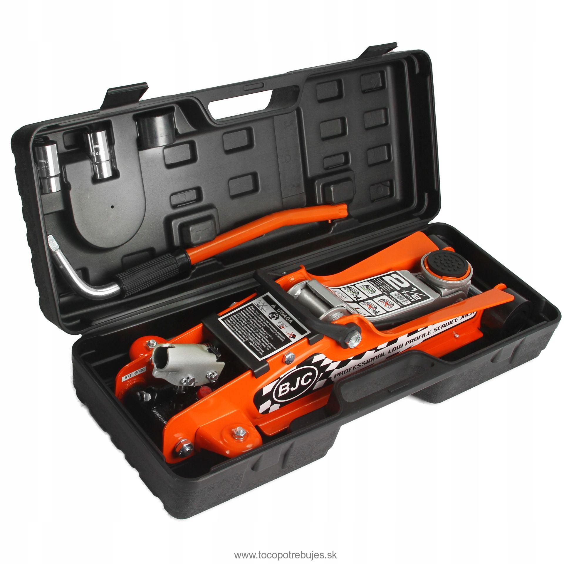 Nízkoprofilový mobilný hydraulický zdvihák 2,5T - BJC M80231