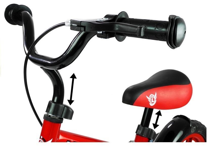 LeanToys Odrážadlo Mario 12" červené l2625