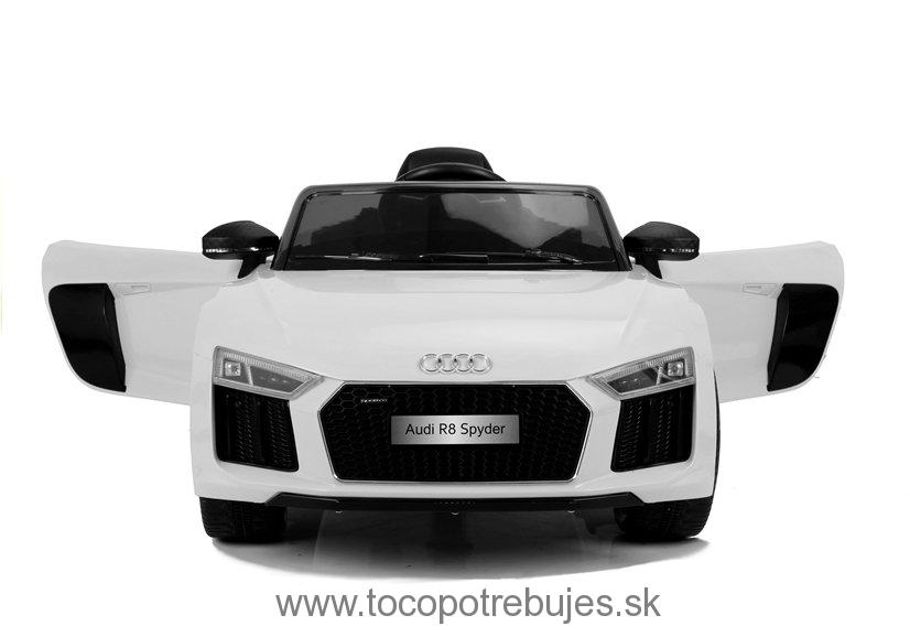 LeanToys L4714 Elektrické autíčko Audi R8 JJ2198, biele