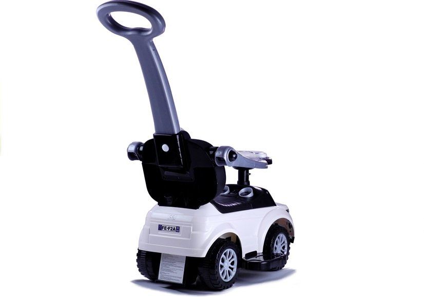 LeanToys Detské odrážadlo s chodítkom 614W - biele