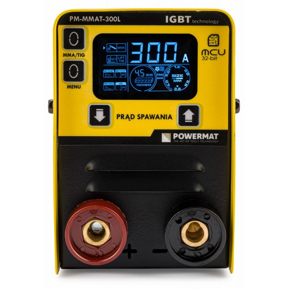Invertorová zváračka 300A MMA TIG IGBT LCD - POWERMAT PM-MMAT-300L