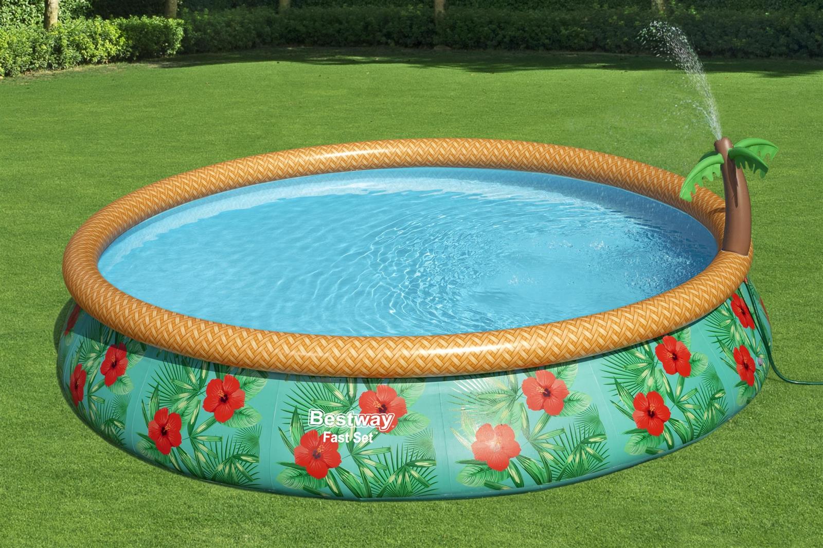 Bestway 57416 457 x 84cm Fast Set s Fontánou Palma