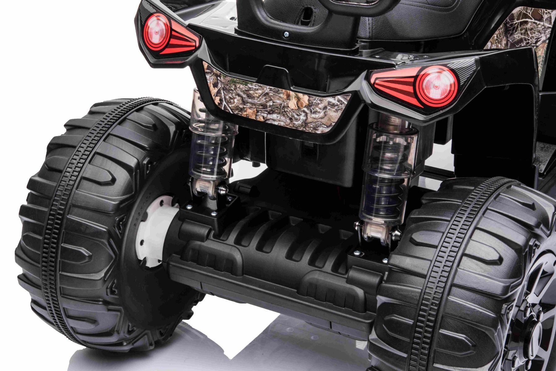 Elektrický QUAD SUPERPOWER 12V, čierny