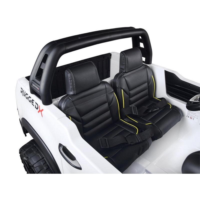 Joko Elektrické autíčko Toyota Hillux 4x4, penové kolesá, kožené sedadlo, FM rádio, otvárací kufor, nosnosť 50kg, ružové