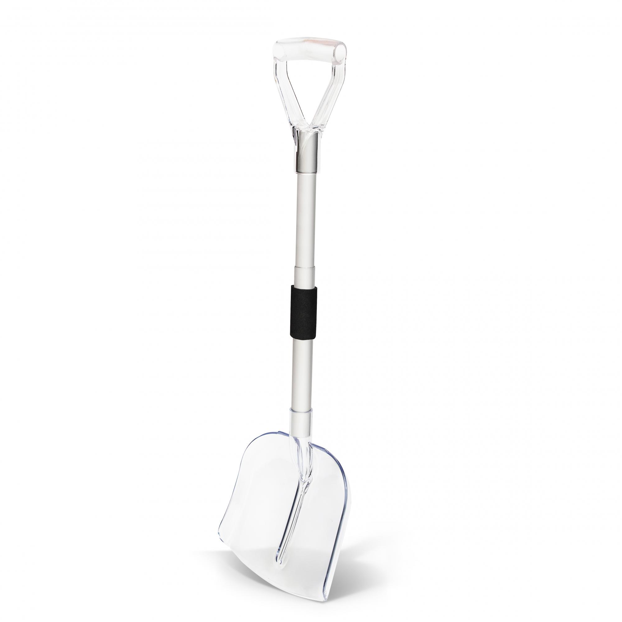Mini teleskopická lopata na sneh z polykarbonátu 25 cm