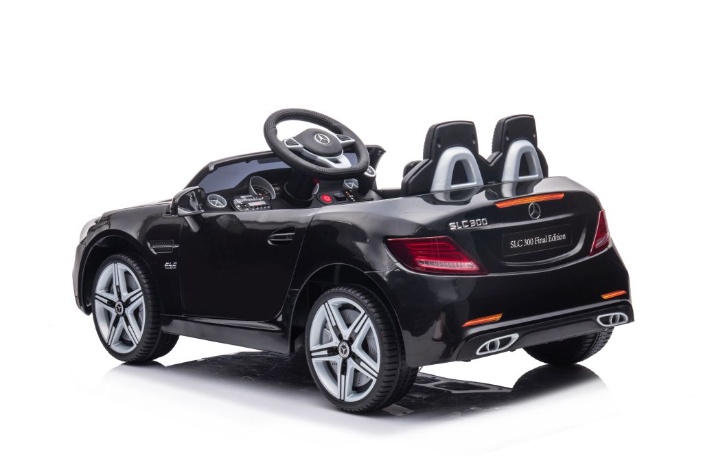 LeanToys Elektrické autíčko Mercedes SLC 300 čierna