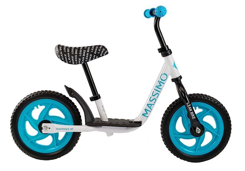 LeanToys Odrážadlo Massimo bielo-modrý