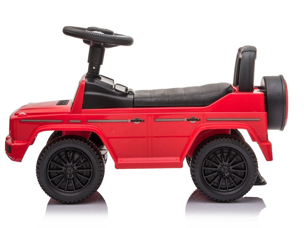 LeanToys  Odrážadlo autíčko Mercedes G-Class s klaksónom červené