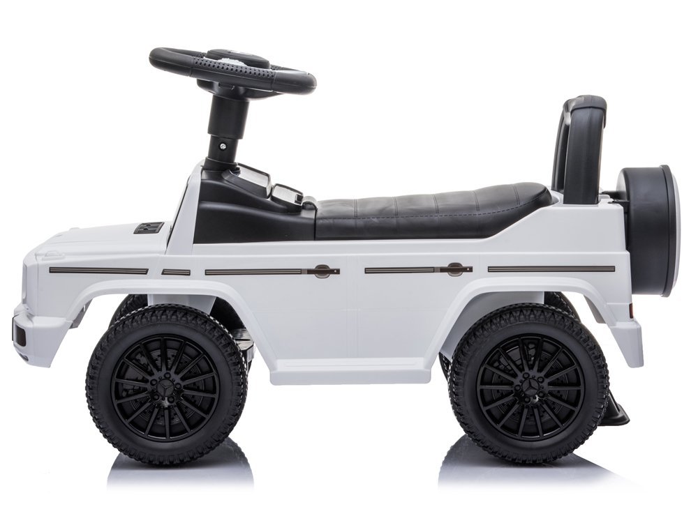 LeanToys Odrážadlo autíčko Mercedes G-Class s klaksónom biele
