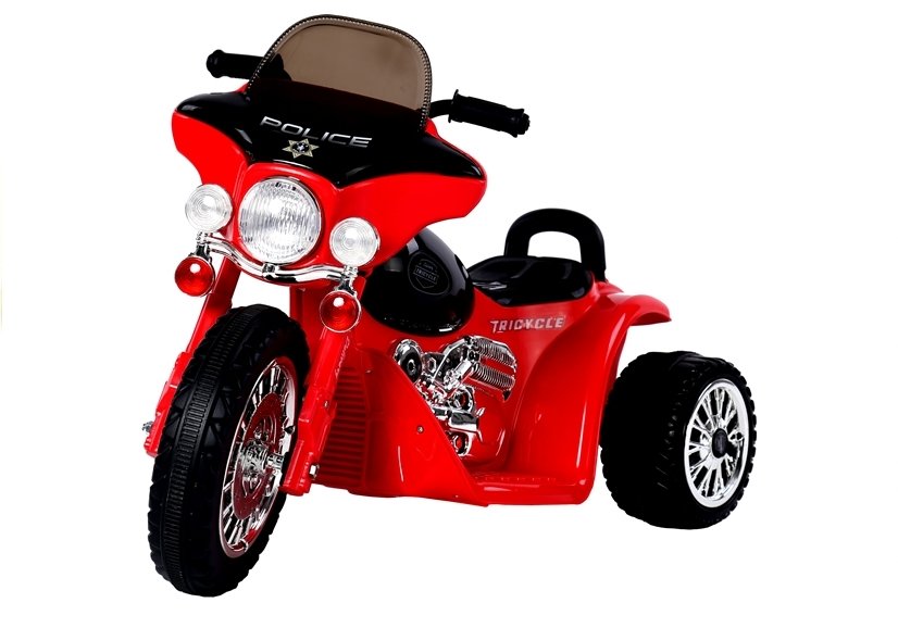 LeanToys  Elektrická motorka JT568, červená