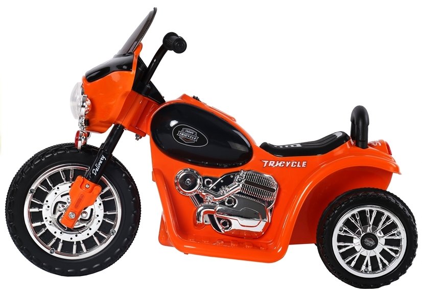 LeanToys  Elektrická motorka JT568, oranžová