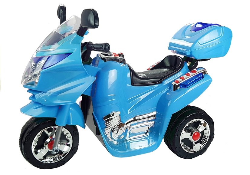 LeanToys Elektrická motorka HC8051, modrá