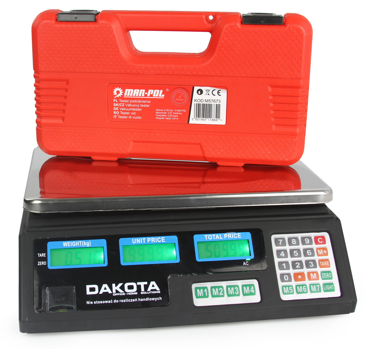 Elektrická váha 40kg MAR-POL M90160