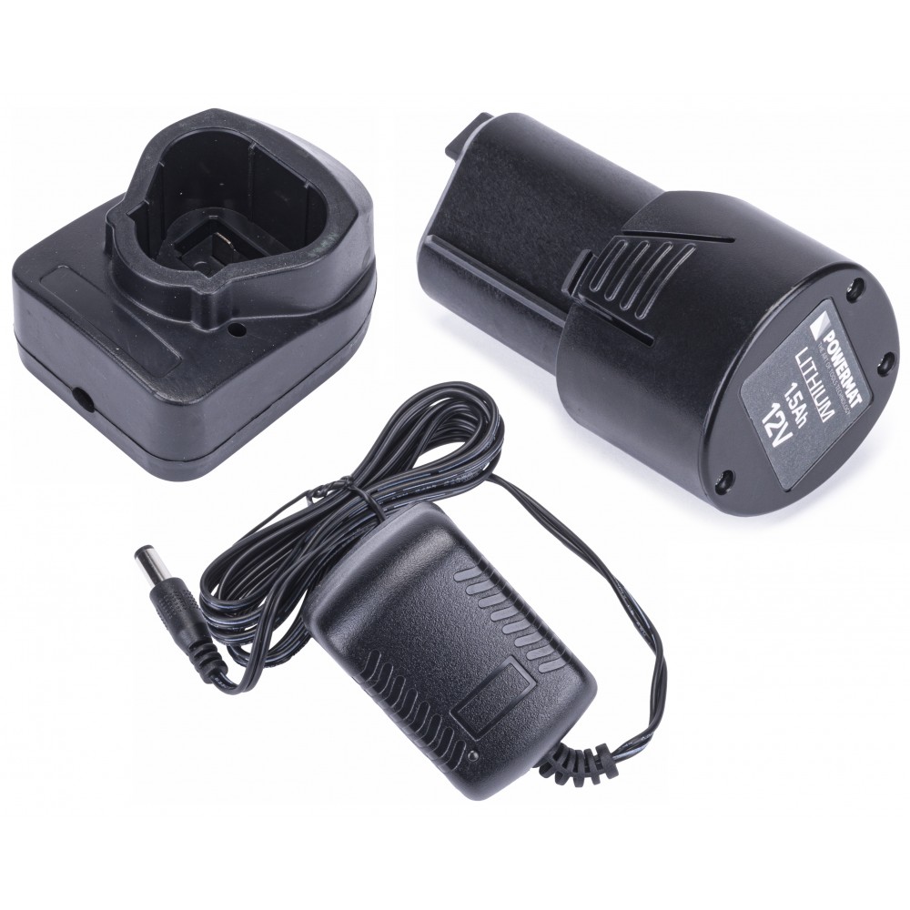 Aku nožnice na trávu a kríky 12V 1.5Ah PM-ANTK-12M - POWERMAT