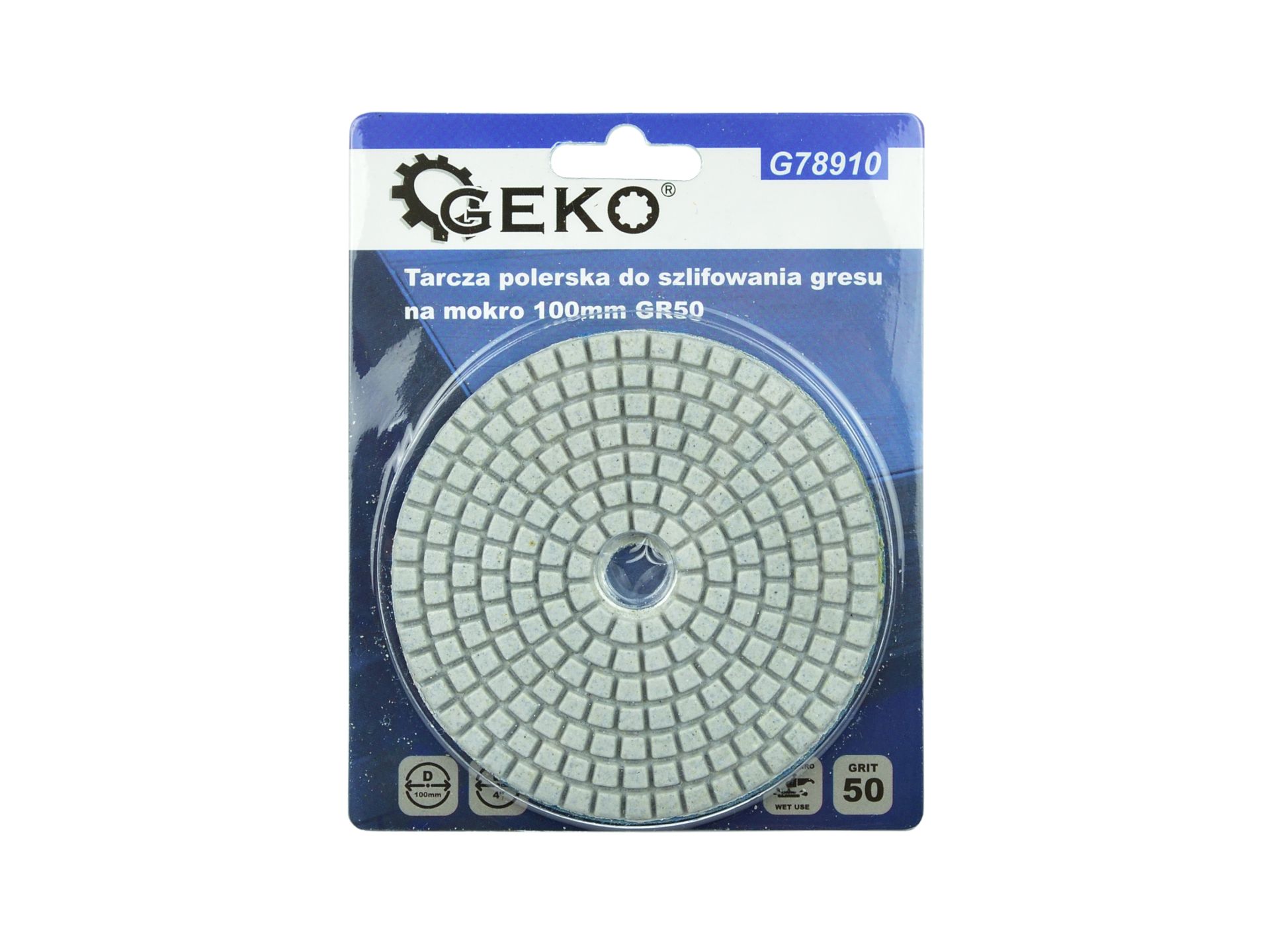 Leštiaci diamantový kotúč 100mm GR50 - GEKO G78910