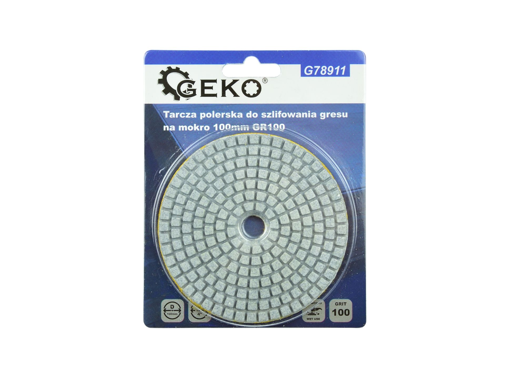 Leštiaci diamantový kotúč 100mm GR100 - GEKO G78911