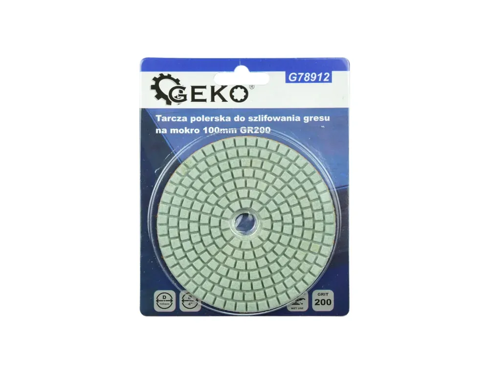 Leštiaci diamantový kotúč 100mm GR200 - GEKO G78912