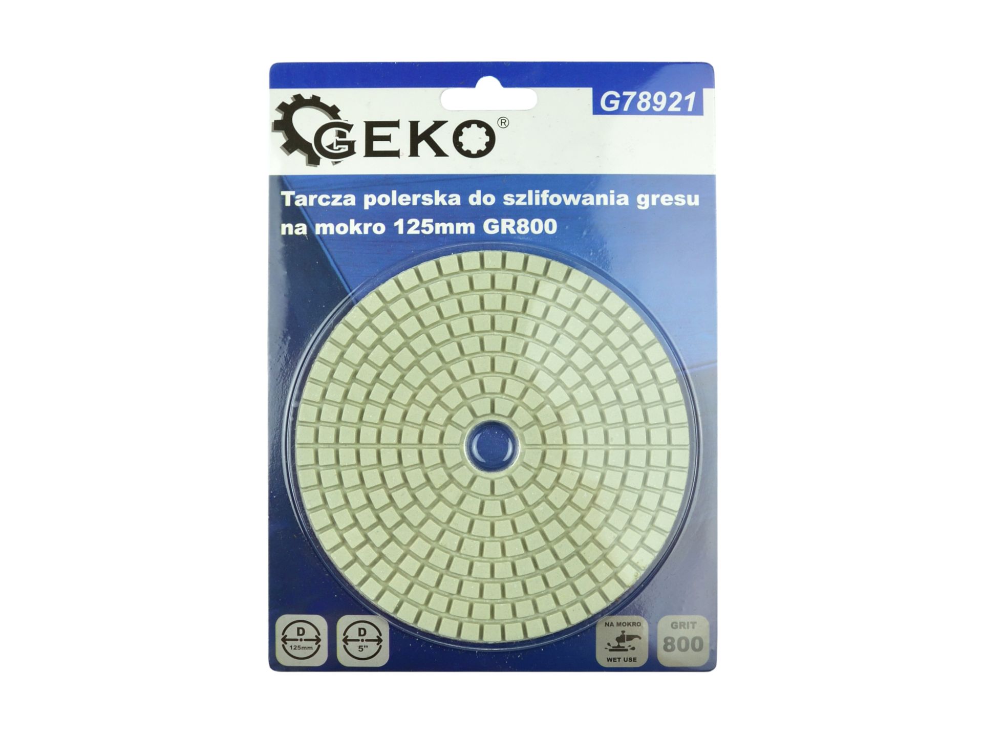 Leštiaci diamantový kotúč 125mm GR800 - GEKO G78921
