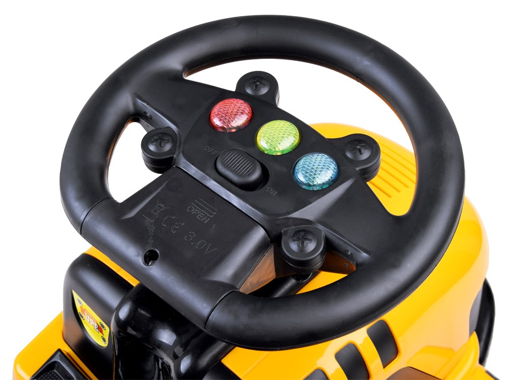 Joko Odrážadlo traktor s vlečkou, žltá