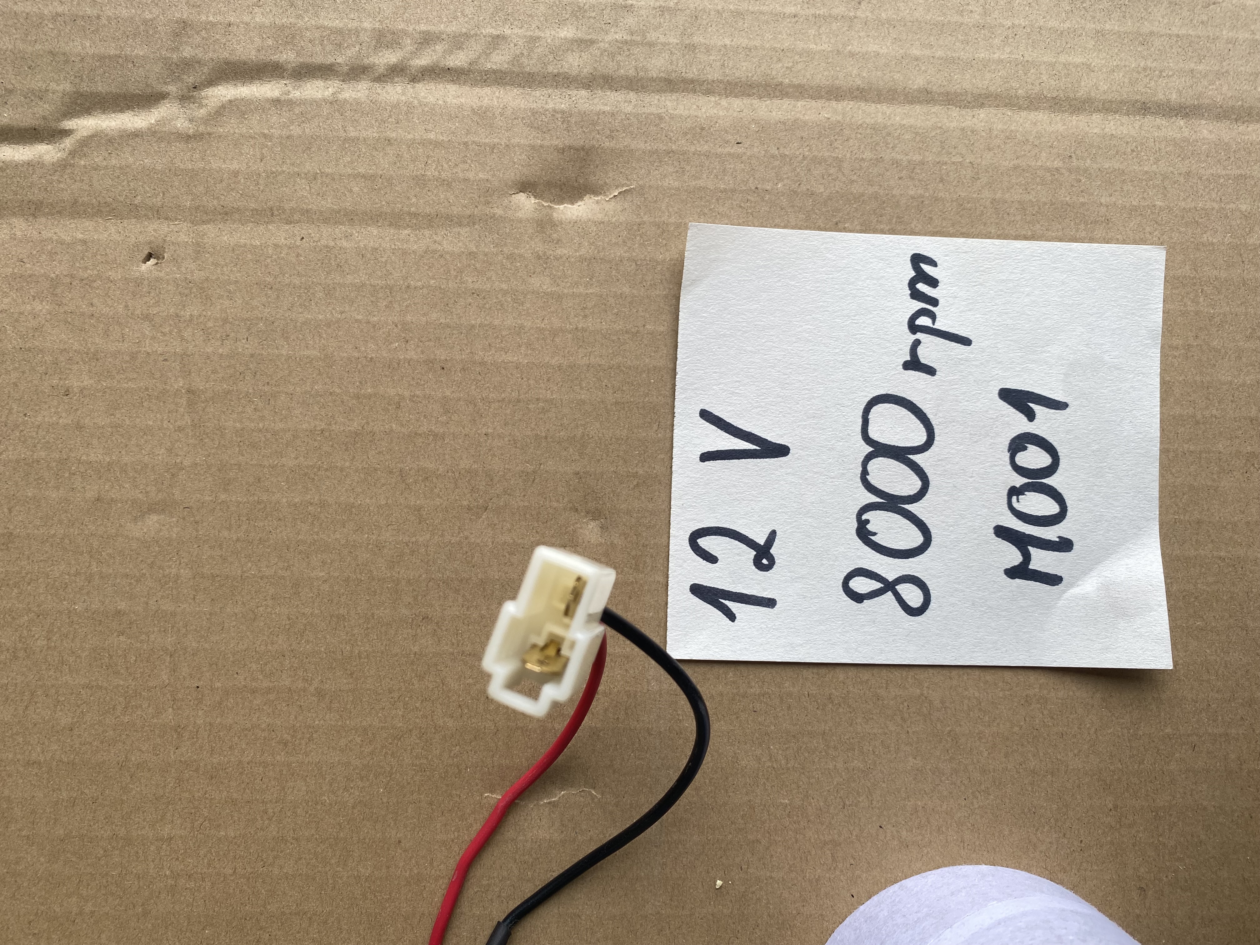 Motor s prevodovkou 12V 8000rpm - použitý