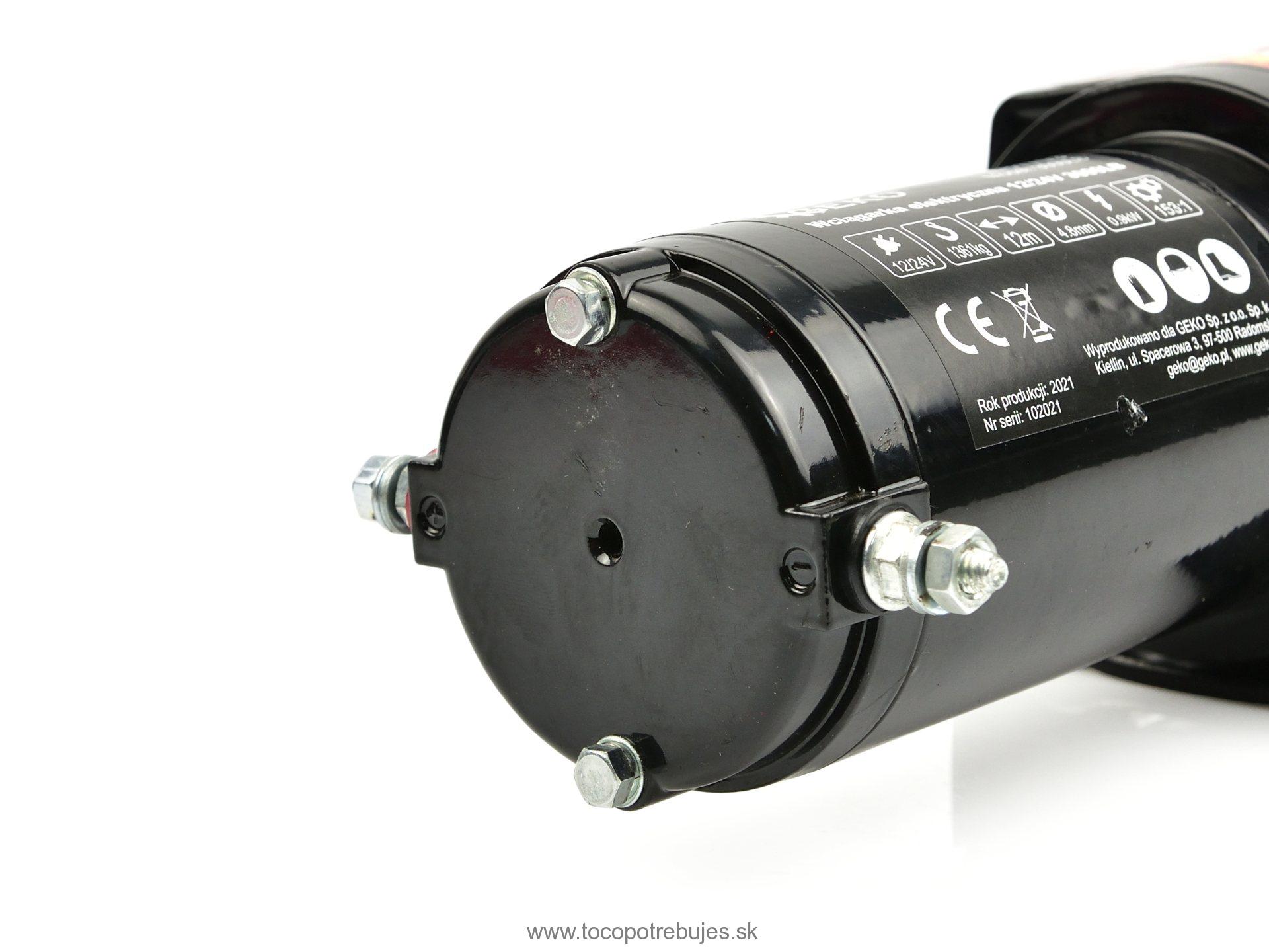 Elektrický navijak 12V 1361 Kg (3000LB) - GEKO G81703