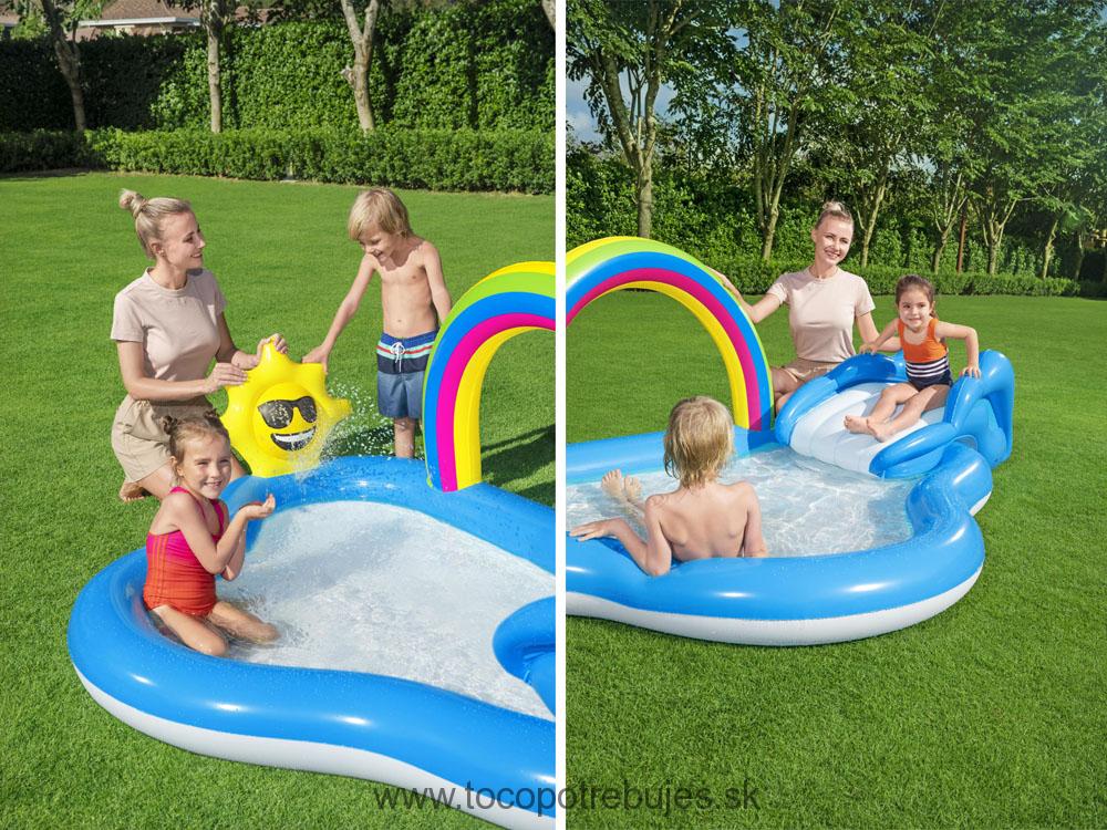 Bestway 53092 Dúhový deň 257 x 145 x 91 cm