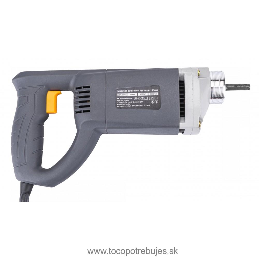Ručný vibrátor betónu PM-WDB-1250M - POWERMAT