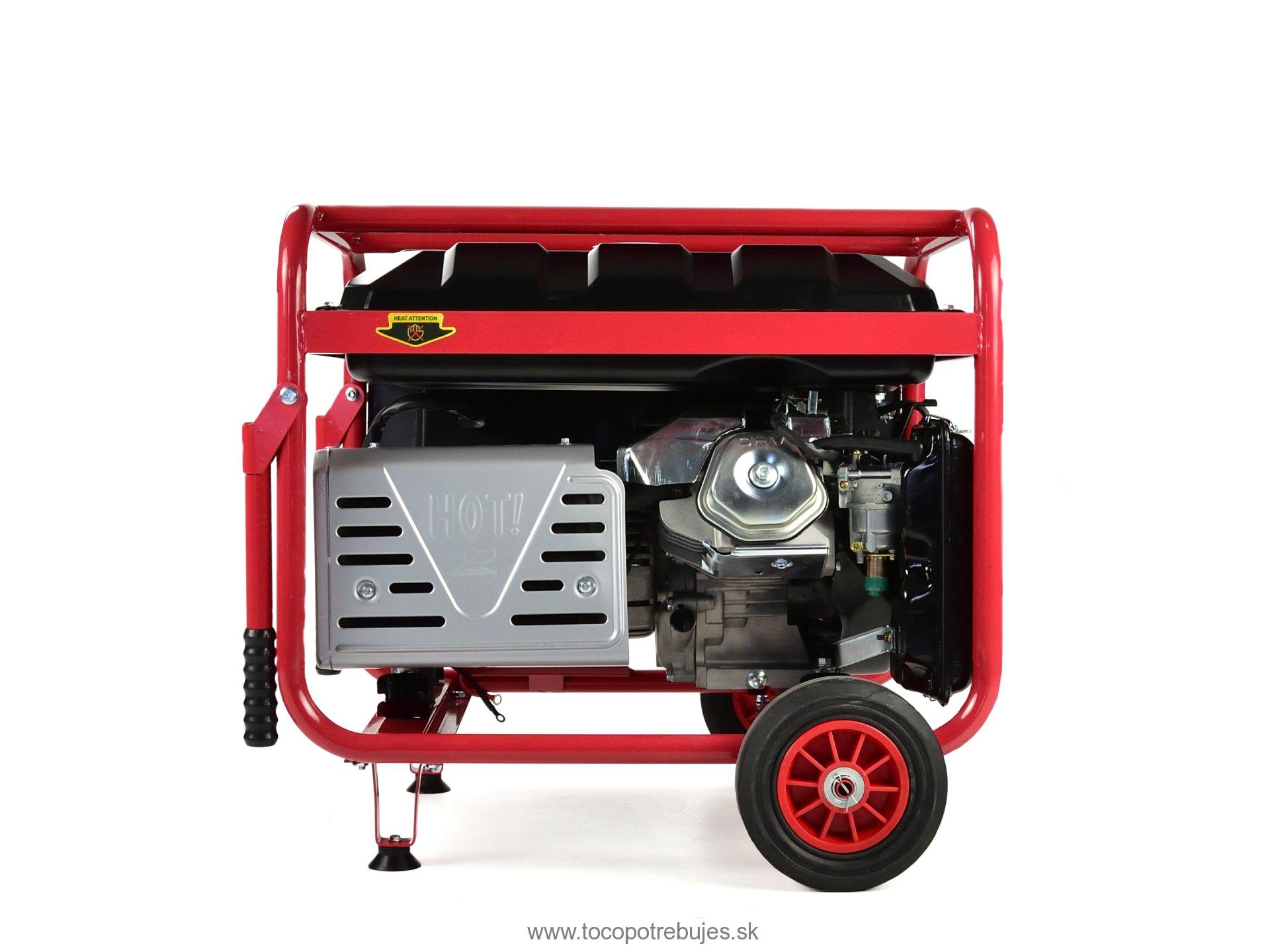 Elektrocentrála 15HP 6,6KW - Tvardy T05003