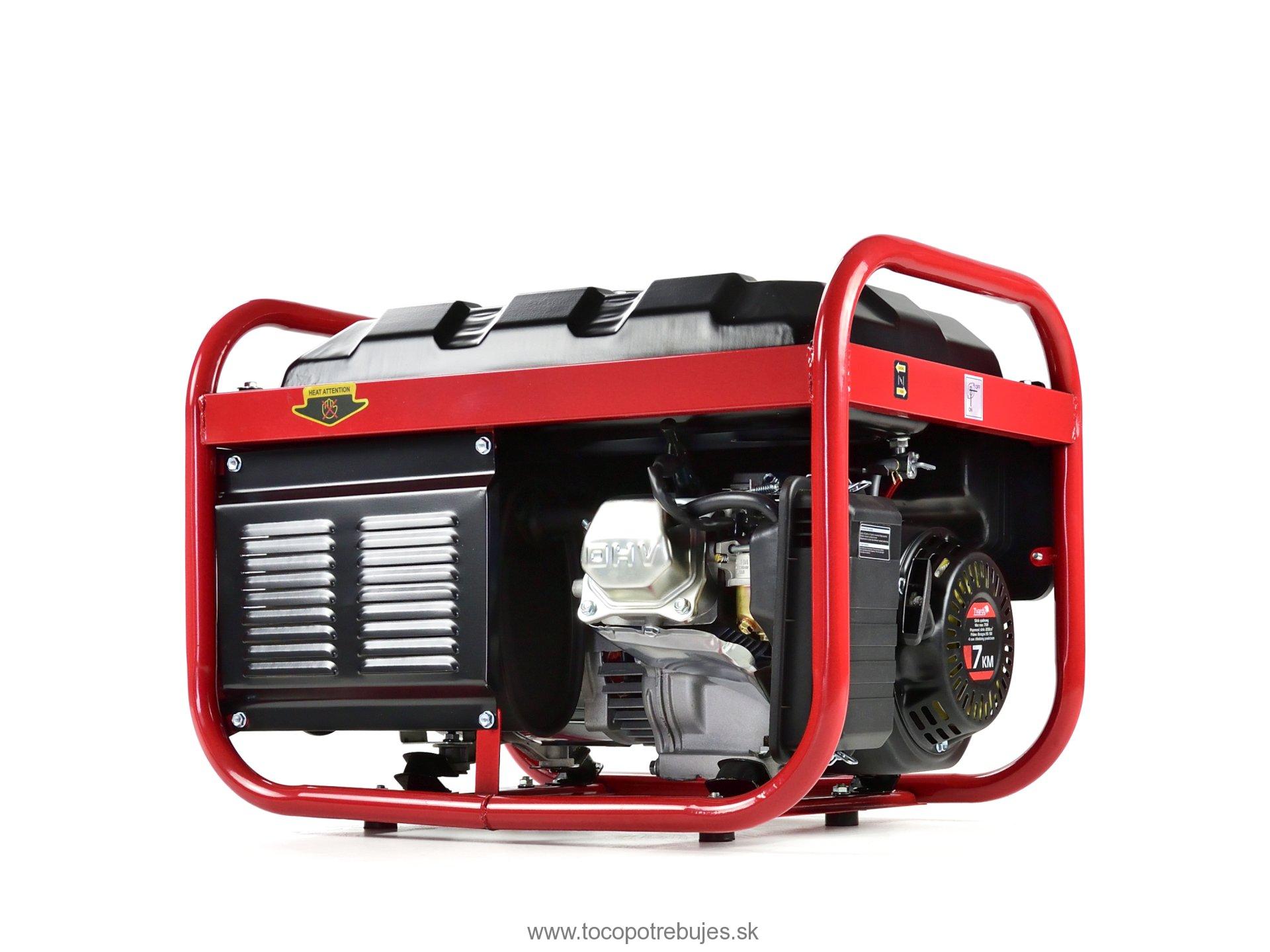 Elektrocentrála 7HP 2,8KW - Tvardy T05002