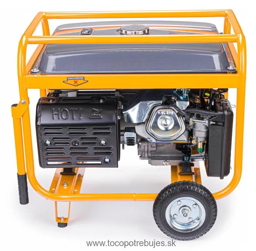 Elektrocentrála s el. štartom 6500W 2x230V AVR PM-AGR-6500M-EL - POWERMAT