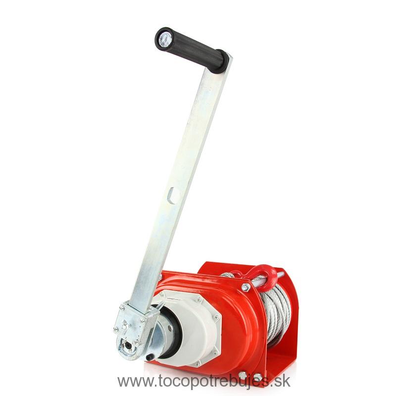 Ručný lanový navijak 1000kg / 40m - MAR-POL M80746