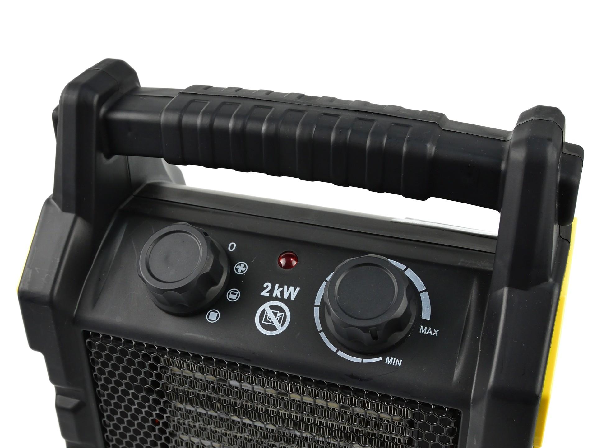Elektrický keramický ohrievač vzduchu 2kW - GEKO G80405