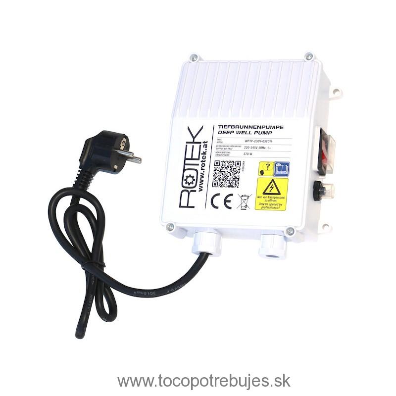 Hlbinné čerpadlo 4" 370 W, 4000 L / h, max. 34 m