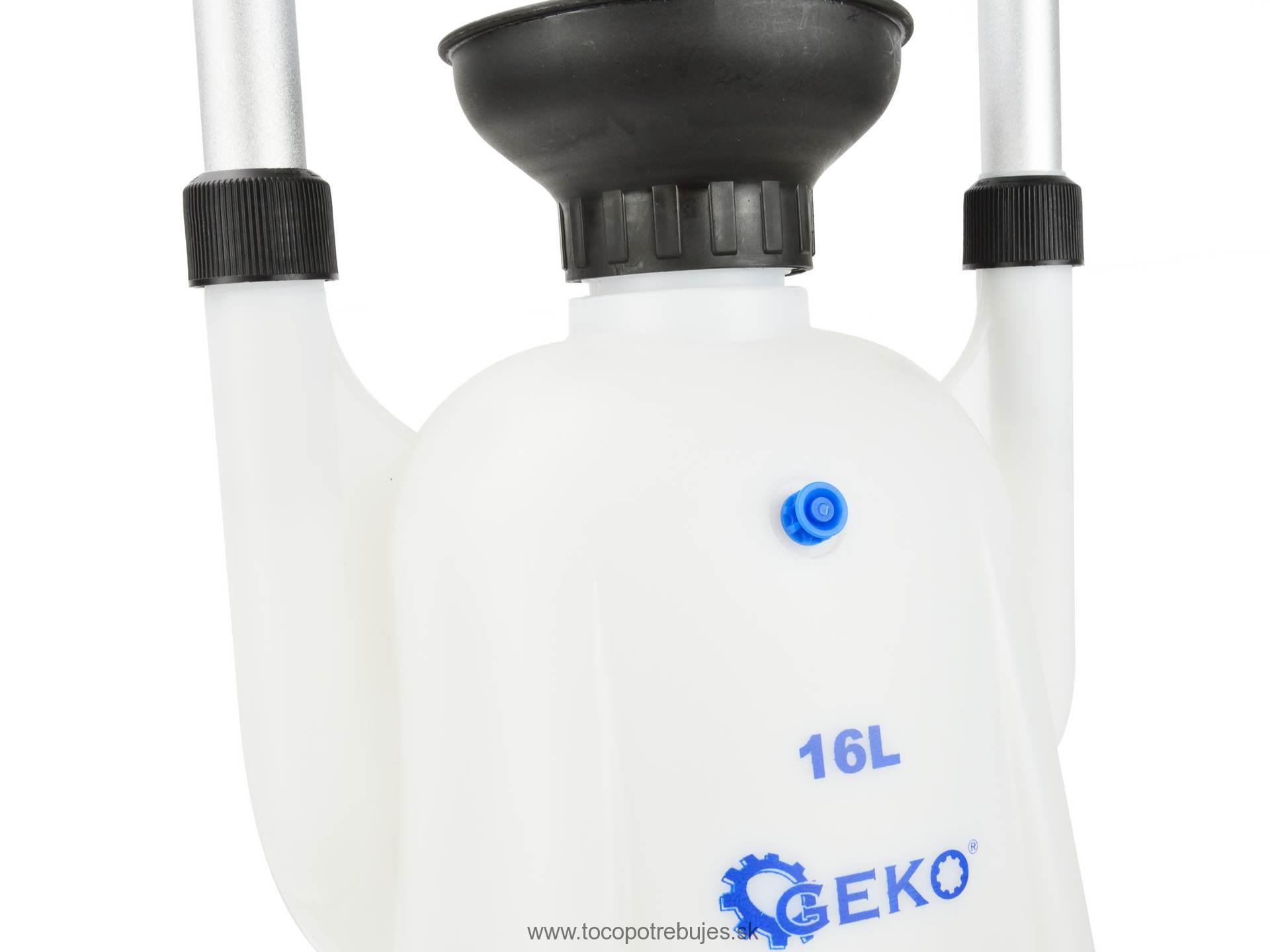 Záhradný ručný mobilný postrekovač 16L - GEKO G73233
