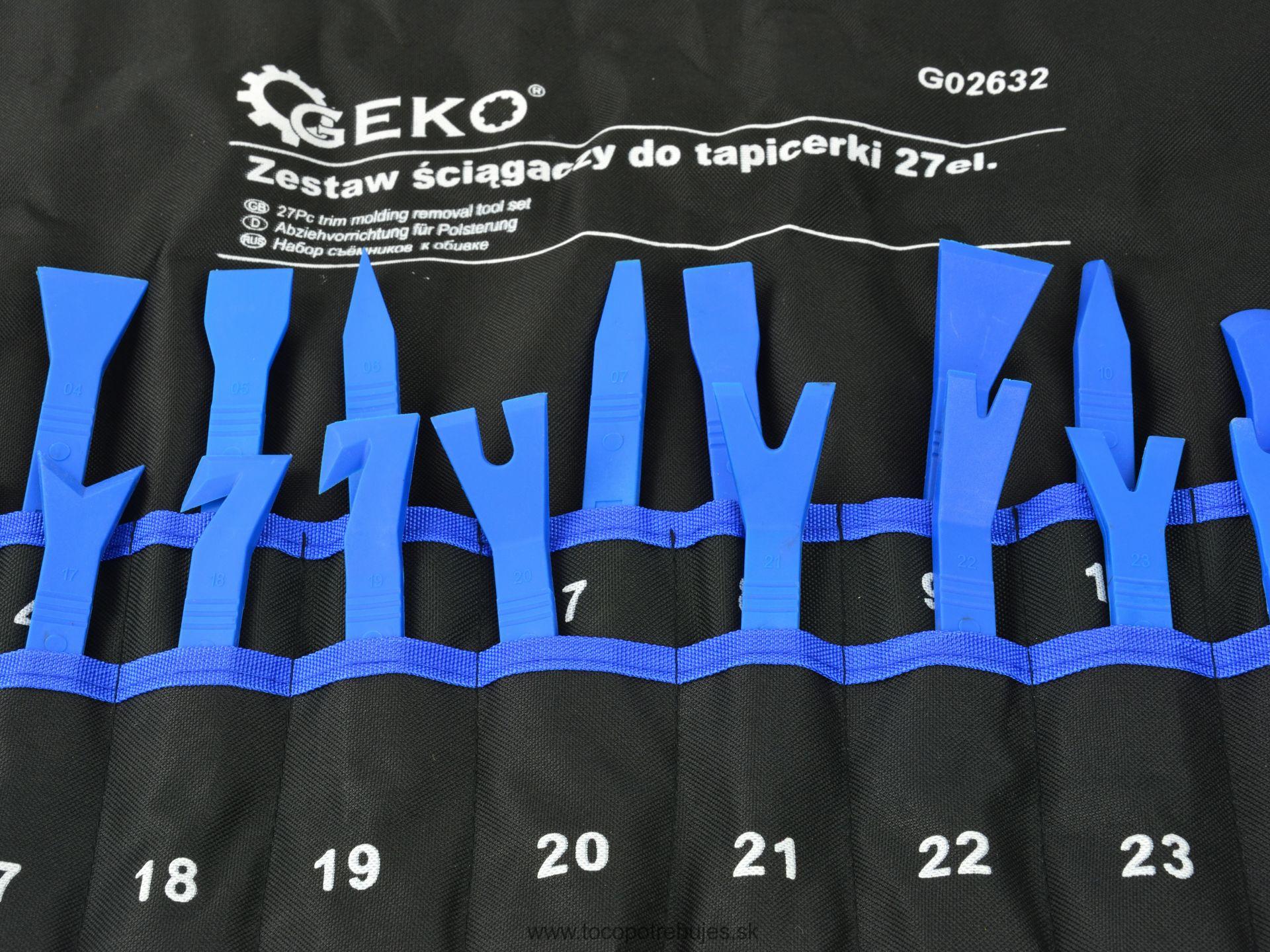 Sada sťahovákov čalúnenia 27ks - GEKO G02632