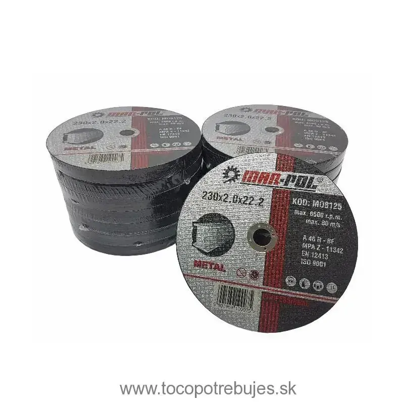 Kotúč na železo 230x2.0mm - MAR-POL M08125