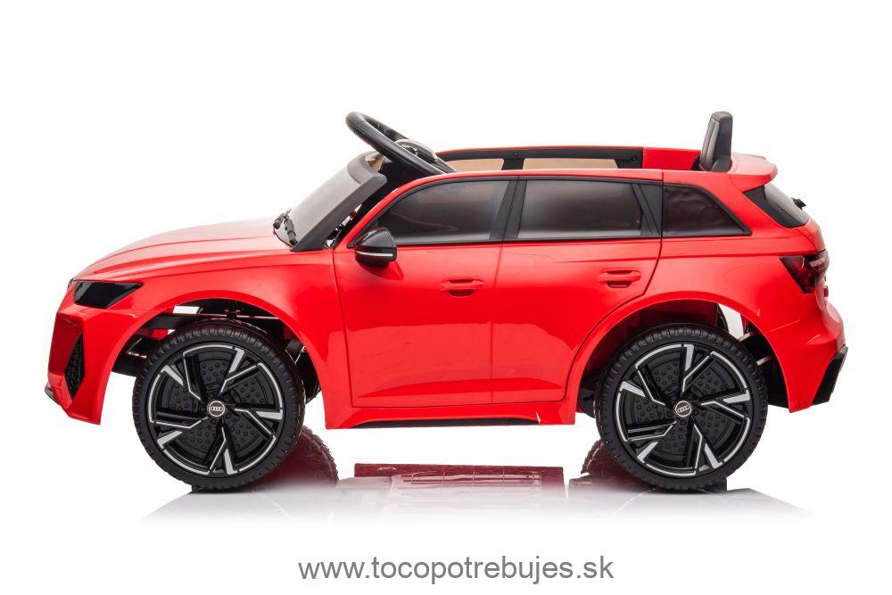 LeanToys Elektrické autíčko Audi RS6, červená