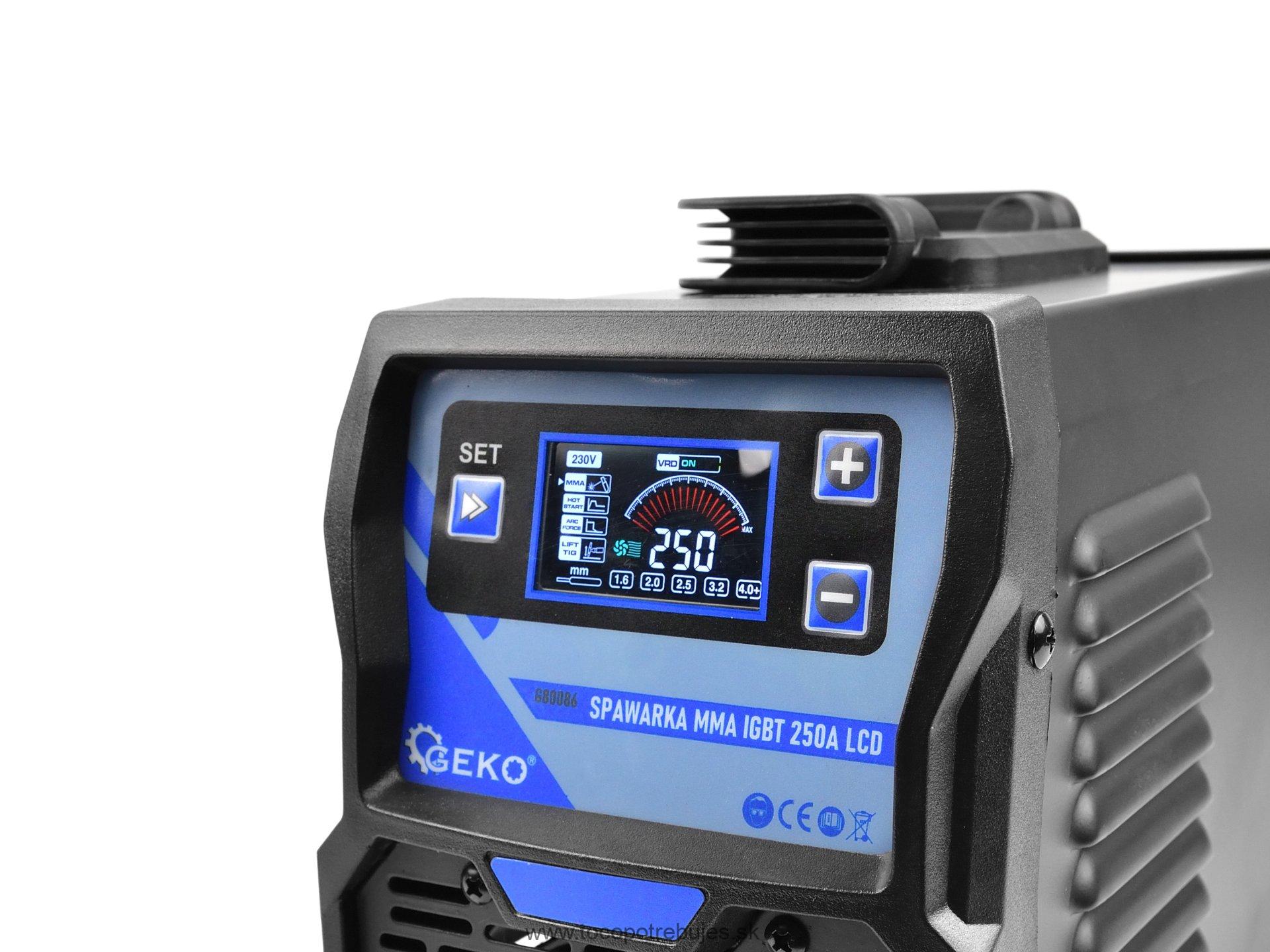 Zváraci inventor IGBT250A - GEKO G80086