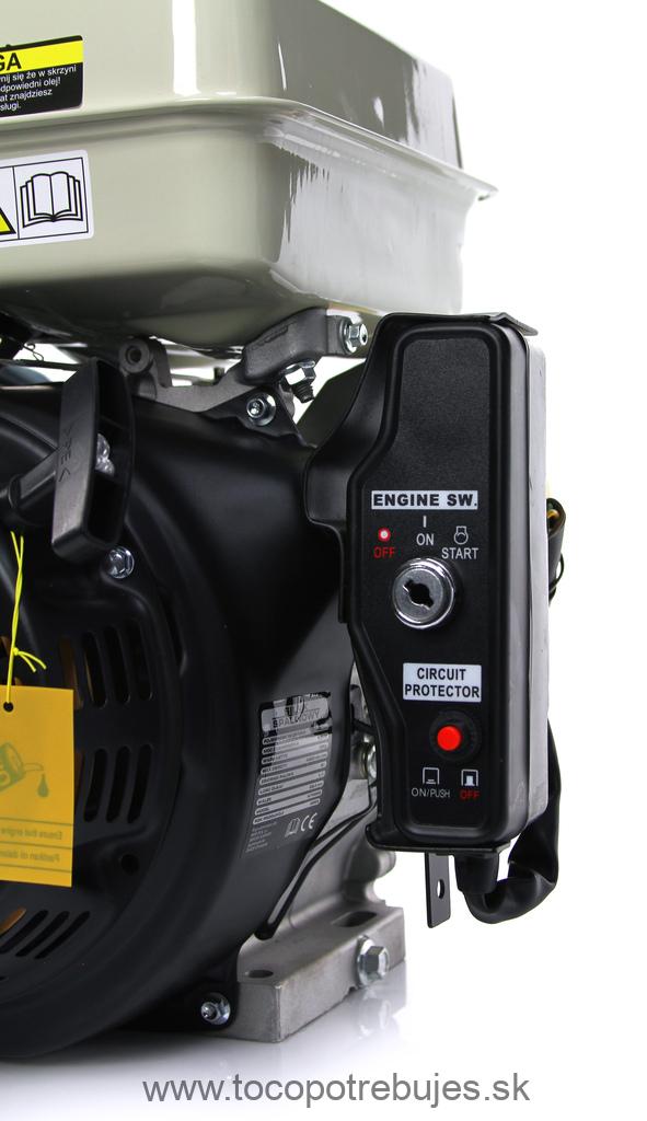 Benzínový motor 15 HP 25 mm - MAR-POL M79898