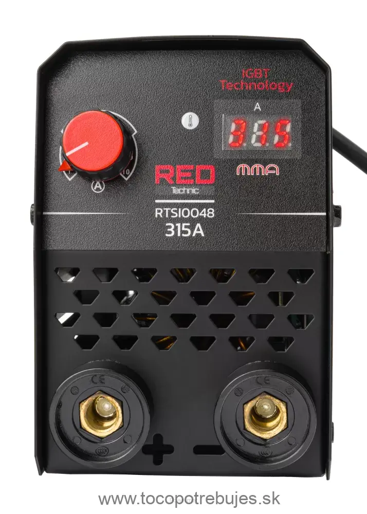 Invertorová zváračka RED TECHNIC RTSI0048 LCD MMA 315A IGBT