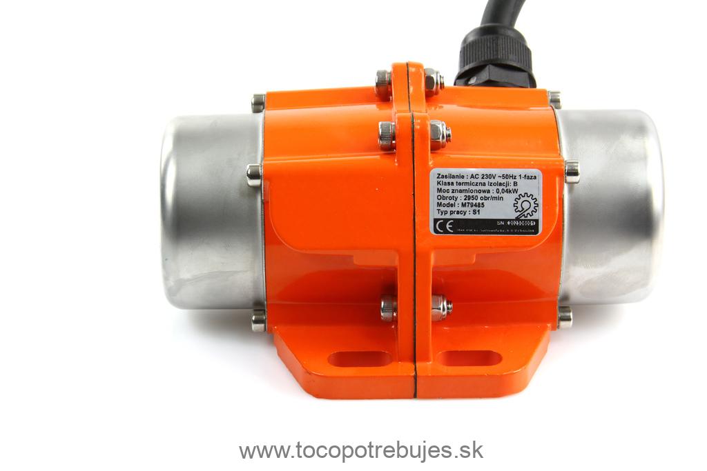 Vibračný motor pre vibrátor do betónu 230V 40W - MAR-POL M79485